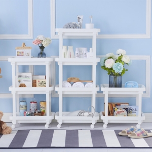 廠家現(xiàn)貨批發(fā)多層收納架 創(chuàng)意整理架、廚房衛(wèi)生間置物架